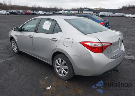 2016 Toyota Corolla Le from USA, damaged, VIN 2T1BURHE3GC689131